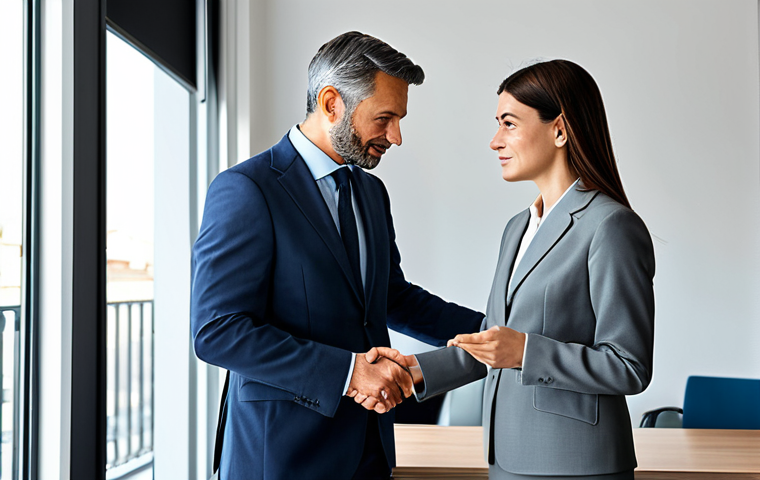 **
"A professional consultant, fully clothed in a modest business suit, advising a small business owner in a modern Italian office. Natural lighting, perfect anatomy, appropriate attire, safe for work, professional setting, family-friendly, well-formed hands, correct proportions."
**