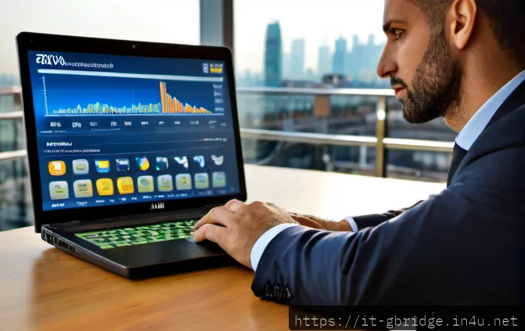 Home 11 글로벌브릿지와 금융 시장 - Photorealistic financial market concept in Milan, Italy: an Italian financial analyst in smart busin...